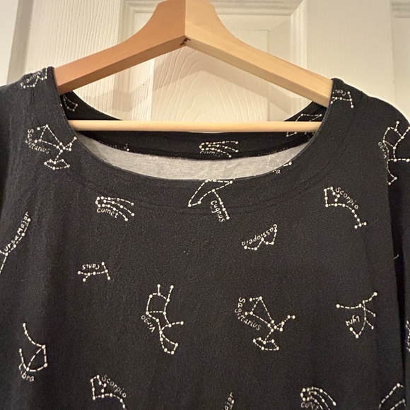 Zodiac constellation print jersey maxi dress - Picture 4 of 5